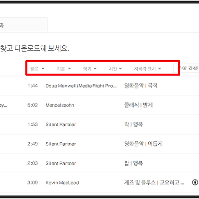 저작권 걱정없이 상업적 이용 가능한 무료 음악 사이트