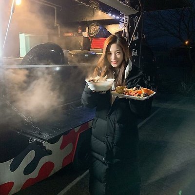 스태프들에게 삼계탕을 준비한 다이아 정채연