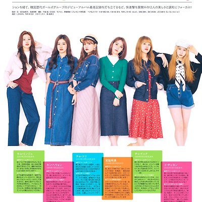 아이즈원 김민주, 화보 만큼은 실패하지 않는다
