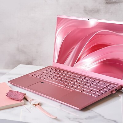 발렌타인데이를 위한(!) 핑크빛 MSI 노트북 프레스티지 14 A10SC 로즈 핑크 에디션