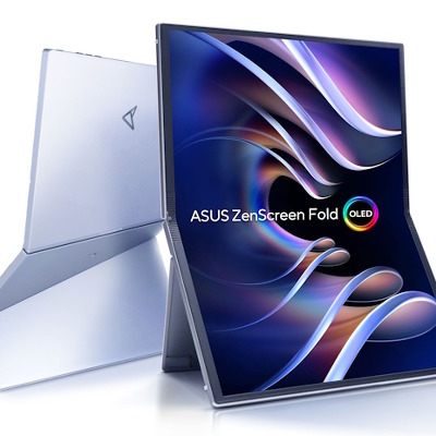 휴대용 모니터를 접어? ASUS 젠스크린 폴드(ZenScreen Fold) OLED MQ17QH