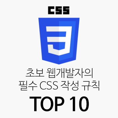 초보 웹개발자의 필수 CSS 작성 규칙 TOP 10