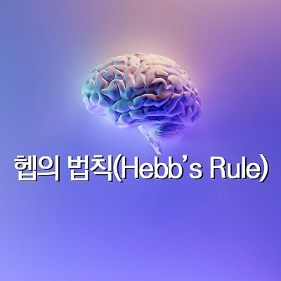 헵의 법칙(Hebb's Rule)