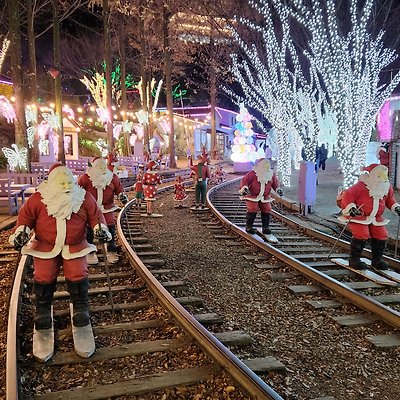 경북 청도 프로방스 크리스마스 산타마을 불 빛 축제 방문후기 가볼만한 곳 추천