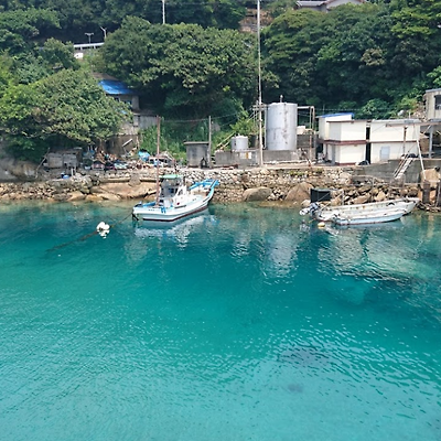 바다가 들린다의 배경, 일본 고치현의 모습