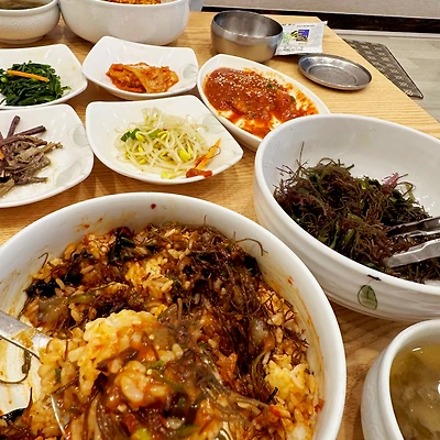 목포 맛집 추천 '해빔' 본점 해초 비빔밥이 맛있네?!