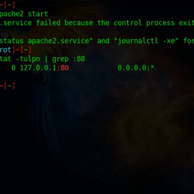 리눅스 Apache2 서비스 에러 (the control process exited with error code) 해결방법