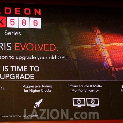 AMD의 진화한 폴라리스, 라데온(RADEON) RX500 GPU