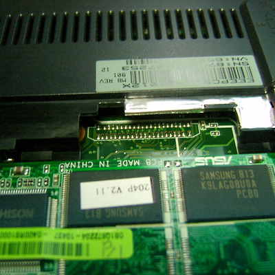 아수스 Eee PC 901, 하드디스크 개조 불가능해진다.