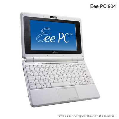 아수스 Eee PC의 대타(?), 904HD 모델 소식