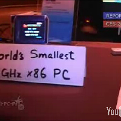 세계에서 가장 작은 1GHz PC, MTube 공개
