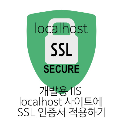 개발용 IIS localhost 사이트에 SSL 인증서 적용하기