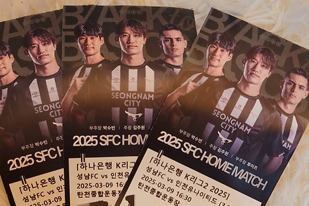 [소소한 정리] 11일차_축구 경기 티켓