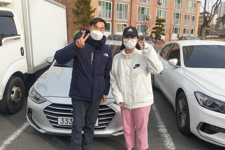 [대전중고차][아반떼AD LPi 판매] #대전 도안동 홈서비스 #차량 진단 및 네비 수리