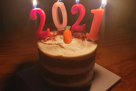 [오늘의나리]::2021 새해 복 많이 받으세요♥(with 새해 기념 케이크)