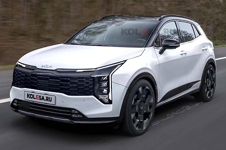 "투싼 게임 끝났죠" 기아, 준중형 SUV '스포티지 페이스리프트' 예상도 등장. 쏘렌토보다 파격적이네