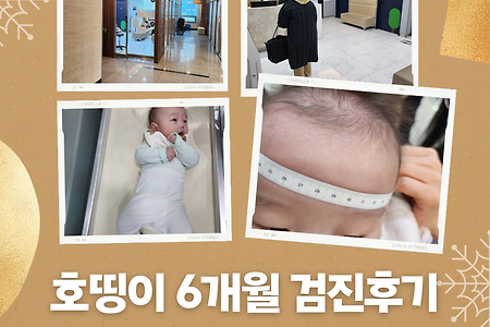 사랑하는 아들의 6개월 영유아 검진후기 (송원영 소아청소년과)