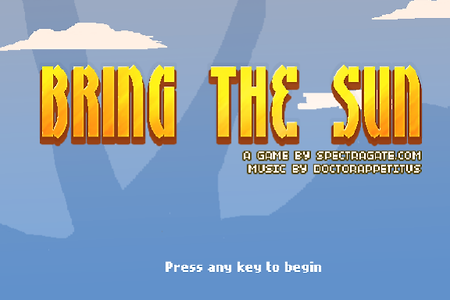 어려운 플래시 게임하기 - 브링 더 선 (Bring The Sun)