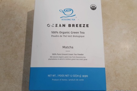 미국 아마존 구입한 한국 보성 유기농 말차 Ocean Breeze Matcha Organic