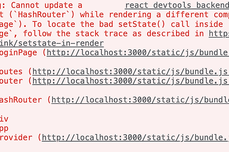 리액트 warning : Cannot update a component (``) while rendering a different component (``). To locate the bad setState() call inside ``, follow the stack trace as described in https://reactjs.org/link/setstate-in-render