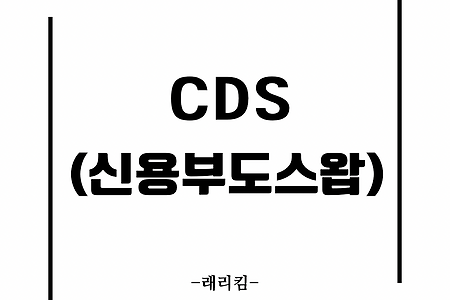 CDS(Credit Default Swap, 신용부도스왑)