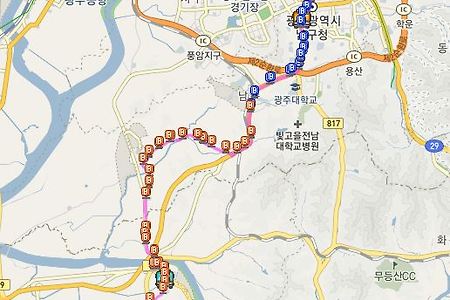 광주 버스 노선 [대촌170]