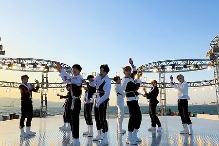 제로베이스원 (MV 촬영장)