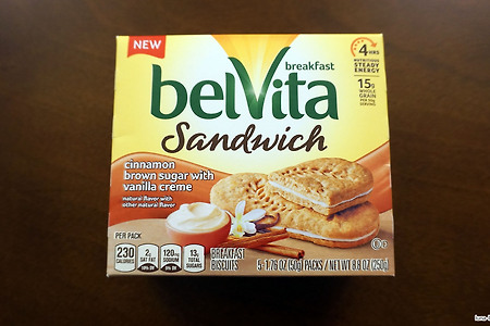 다이어트/식사대용 쿠키, belVita Sandwich 건강한 간식