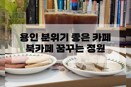 용인 백암카페 분위기 좋은 북카페 꿈꾸는 정원