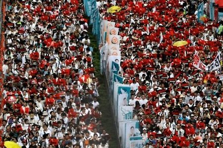 100만명 이상이 길거리로 쏟아져 나온 홍콩에 침묵하는 한국언론 [펌]