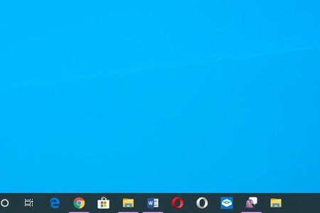마이크로소프트 윈도우 21H2에서 작업표시줄에 변화가?