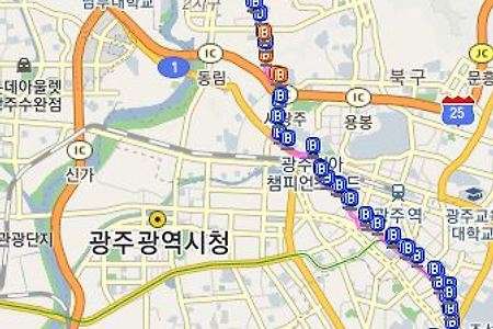 광주 버스 노선 [첨단95]