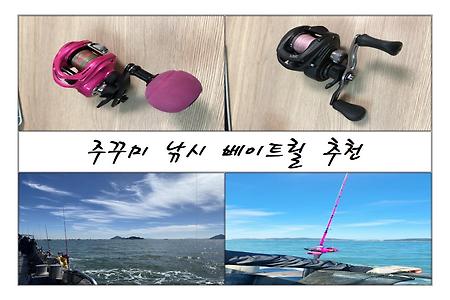 주꾸미 낚시 릴 추천! 베이트릴 초보자용!