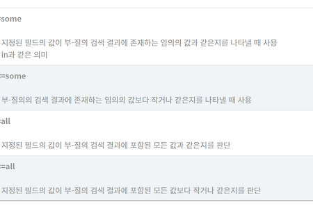 SQL 데이터 조작 언어(DML), 중첩 질의, 외부 질의, IN, EXISTS, 뷰 (view)