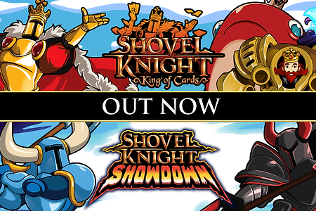 삽질 기사(Shovel Knight) 신작, 카드의 군주와 쇼다운 한국어판 무료 업데이트로 출시