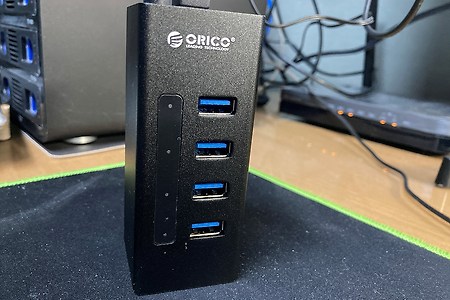 ORICO 유전원  4 Ports USB 3.0 Hurb A3H4 구입