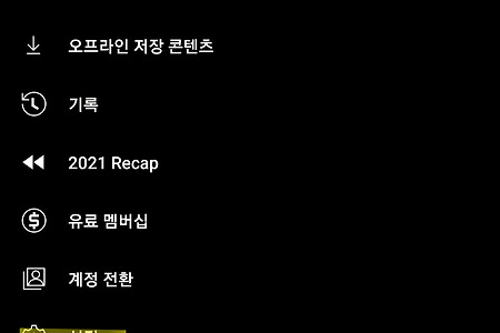 유튜브 뮤직 프리미엄 음질 높이기