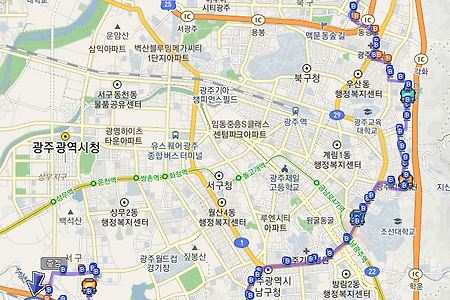 광주 버스 노선 [진월17]