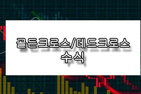 골든크로스/데드크로스 화살표 신호 수식 (키움-영웅문)