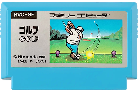 골프 Golf ゴルフ, 1984 닌텐도 [NES, FC]
