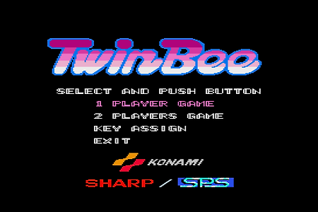 트윈비 Twin Bee (X68000 게임 DIM 파일 다운로드)