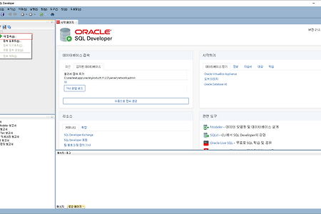 SQL Developer 설치하기