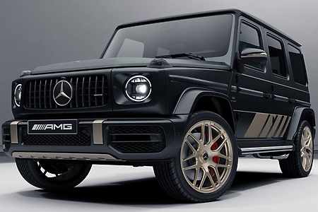 "블랙&골드로 특별하게" 메르세데스-AMG, 1천대 한정판 'AMG G63 그랜드 에디션' 공개
