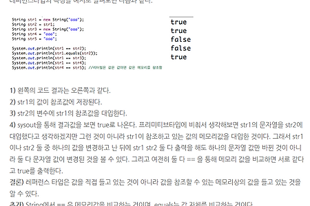 자바의 레퍼런스 타입