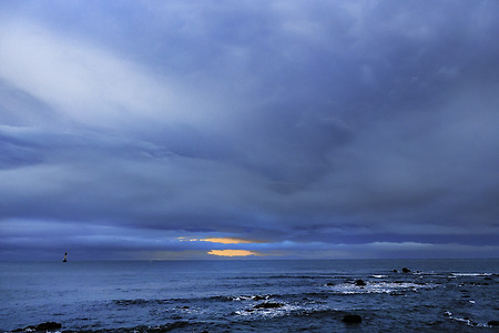 청사포의 새벽 바다 (2023.09.18.월)