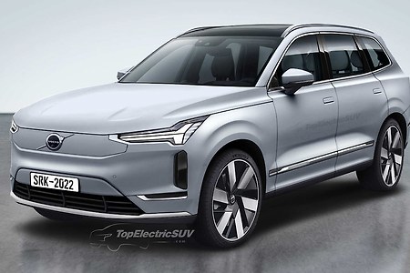 "효율성 극대화" 볼보, XC90급 전기 SUV 'EX90' 티저 공개. 공기저항계수 0.29Cd 달성