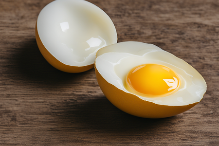 생달걀 : 계란 노른자와 달걀 껍데기