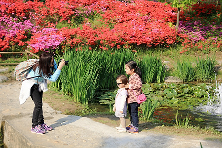 봄꽃과 사람들 (의왕시자연학습공원. 2014.05.01.목)