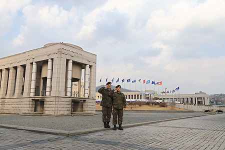 동심 군인 (전쟁기념관. 2018.02.22.목)