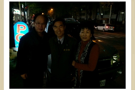 <대전 송강에서 방문해 주신 목사님내외분 - 싼타페 차량 판매에 감사><믿고 거래해 주신 목사님 감사합니다><다른 사람을 섬길 수 있다는 것은? 기쁨이며, 행복입니다>